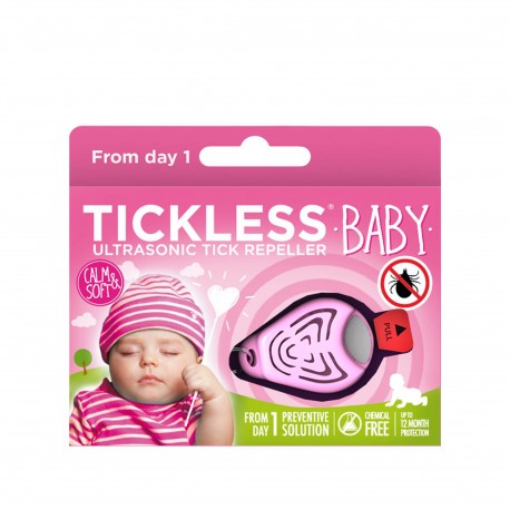 Répulsif TICKLESS Baby - Rose