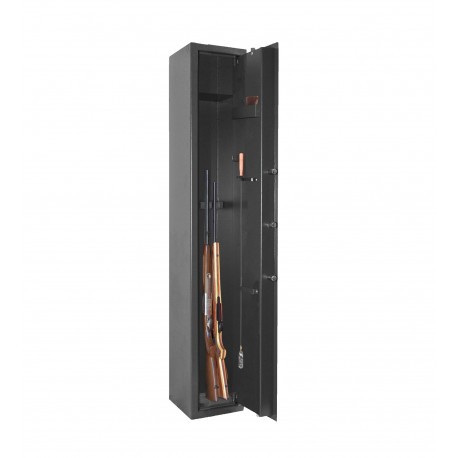 Armoire forte Elite Gaper 4 armes + étagère amovible