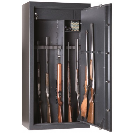 Armoire forte Infac Classic / 30 ou 20 armes + étagères 