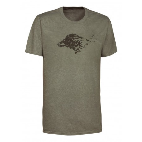 Tee-shirt de chasse Ligne Verney-Carron Tee for two Sanglier