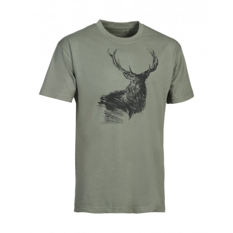 Tee-shirt de chasse Ligne VerneyCarron Big Game - Cerf
