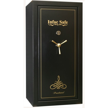 Armoire forte Infac Presidential PK75 antifeu Noir / 16-24 armes