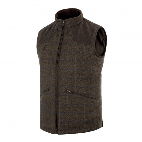 Gilet tweed ouatiné Stagunt Country Classic Game - Taille 3XL