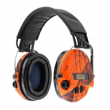 Casque antibruit MSA Sordin Supreme Pro-X Orange