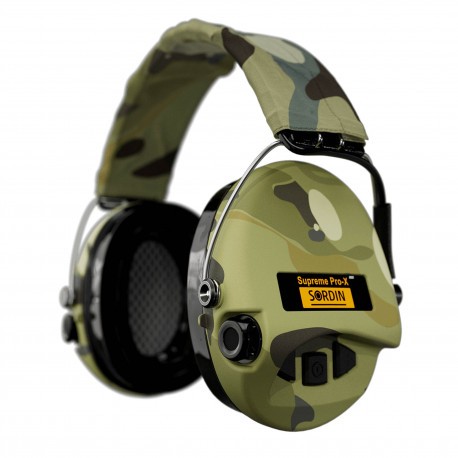 Casque antibruit MSA Sordin Supreme Pro-X Camo+