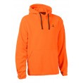 Sweat-shirt de chasse polaire à capuche Percussion - Orange