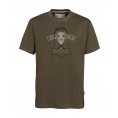 Tee-shirt de chasse Percussion Wild Boar Republic II - Kaki