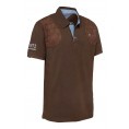 Polo de chasse Club Interchasse Hubert Marron