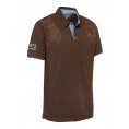 Polo de chasse Club Interchasse Hubert Marron