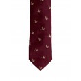 Cravate Canards - Bordeaux