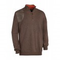 Pull de chasse Club Interchasse Wilfried Marron