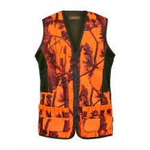 Gilet de chasse Percussion Savane réversible