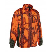 Sweat-shirt Percussion zippé - GhostCamo Blaze & Black