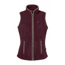Gilet polaire Femme Percussion Scotland Bordeaux