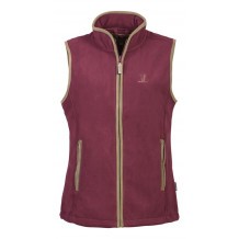 Gilet polaire Femme Percussion Scotland - Bordeaux
