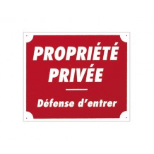 Pack 10 pancartes de chasse PROPRIÉTÉ PRIVÉE / 1