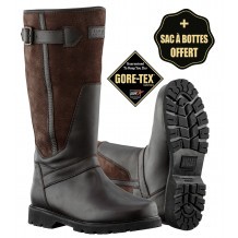 Bottes de chasse grand froid Aigle Inverss GTX + Sac à bottes Rubberbag