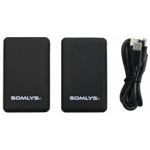 Pack 2 batteries pour chaussettes et mitaines chauffantes Somlys