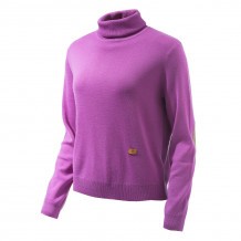 Pull Femme Beretta Light Merino Mock - Violet