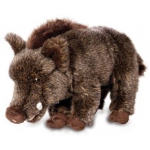 Peluche Sanglier fouillant 25 cm