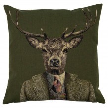 Coussin Cerf habillé 2