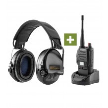 Pack chasse MSA Casque Supreme Pro X + Talkie-Walkie 