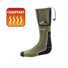 Chaussettes chauffantes ProHunt avec batteries