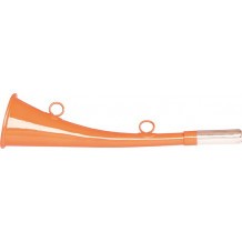 Corne de chasse plate 25 cm Stepland orange