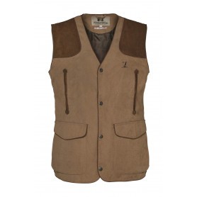 Gilet de chasse Percussion Rambouillet original - Marron