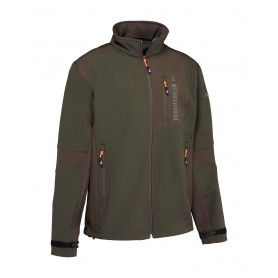 Blouson softshell Percussion Vert / Marron - Taille 2XL