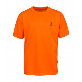Tee-shirt de chasse Percussion fluo - Logo