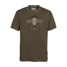 Tee-shirt de chasse Percussion Wild Boar Republic II - Kaki