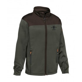 Sweat-shirt de chasse zippé Percussion Wild Boar Republic