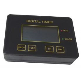Programmateur digital pour agrainoirs automatiques 6V / 12V à batterie rechargeable