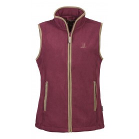 Gilet polaire Femme Percussion Scotland - Bordeaux