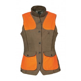 Gilet de chasse Femme Percussion Rambouillet original - Haute visibilité