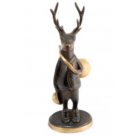 Figurine Cerf en bronze