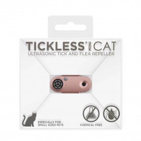Répulsif TICKLESS Mini Cat rechargeable - Rose métallisé