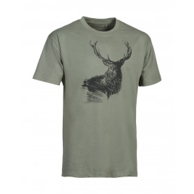 Tee-shirt de chasse Ligne VerneyCarron Big Game - Cerf