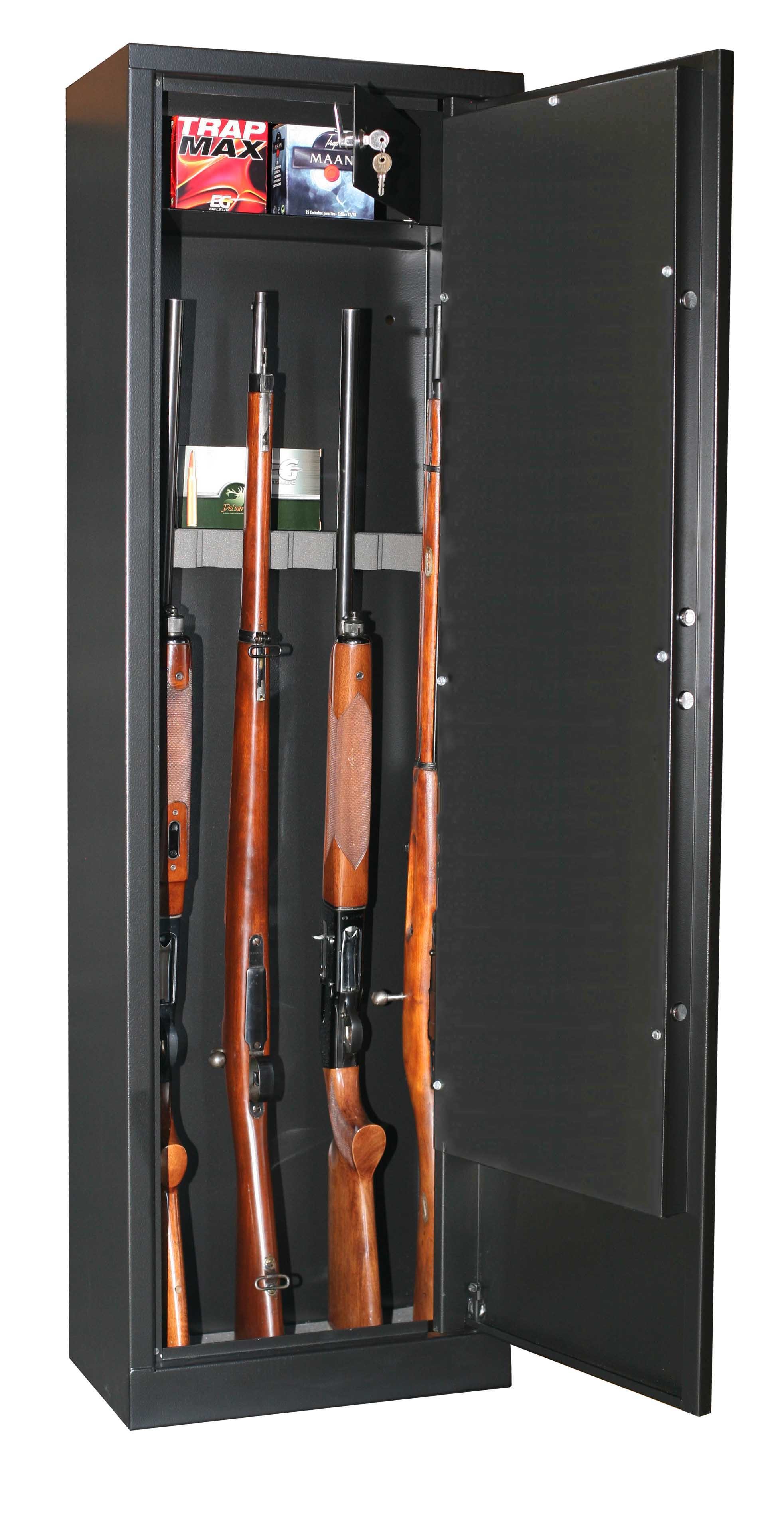 Armoire forte Fortify Delta 8 armes + coffre, MADE IN CHASSE - Equipements de chasse