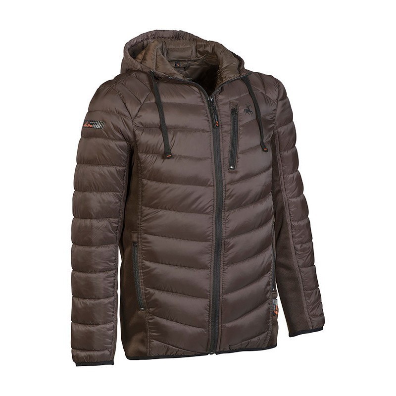 Doudoune ProHunt Jaguar, Marron, Taille 2XL, MADE IN CHASSE - Equipements de chasse