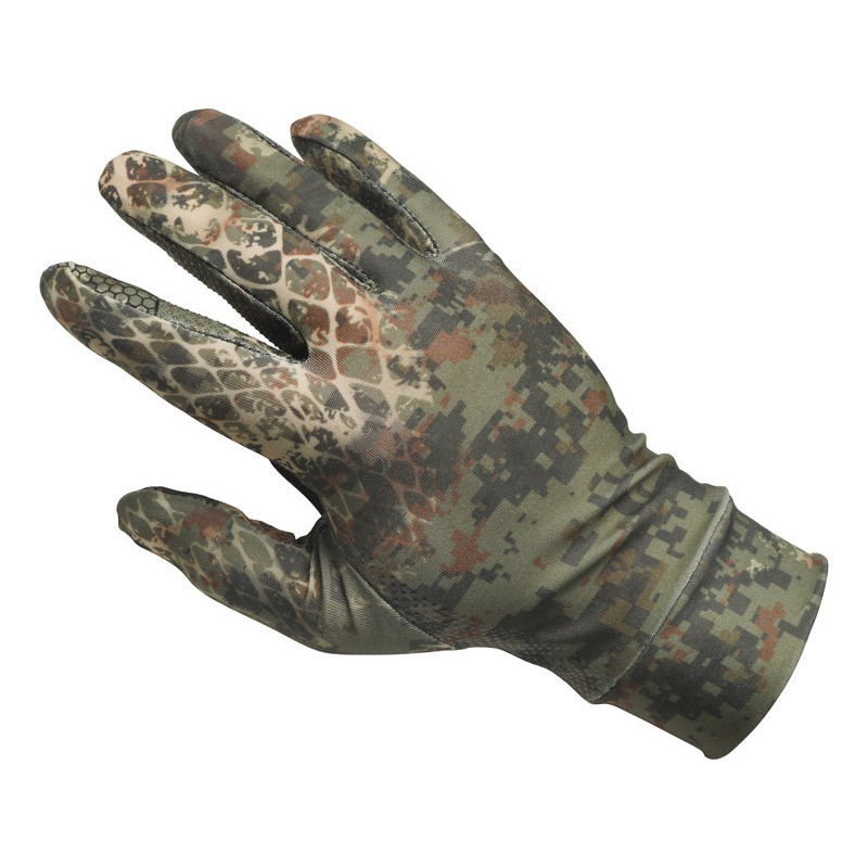 Gants tactiles ProHunt - Snake Forest, Vert, MADE IN CHASSE - Equipements de chasse