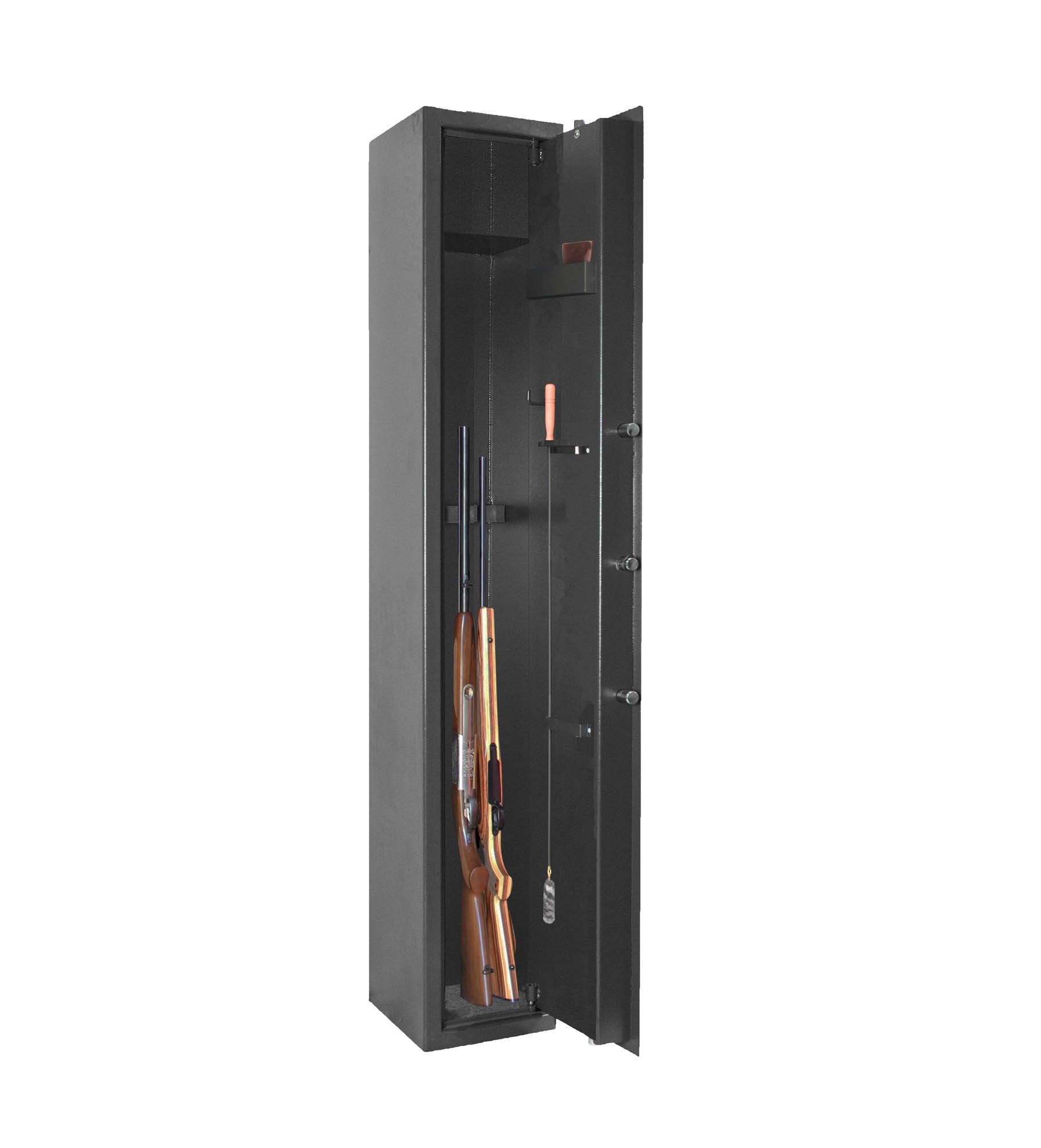 Armoire forte Elite Gaper 4 armes + étagère amovible, MADE IN CHASSE - Equipements de chasse MADE IN CHASSE