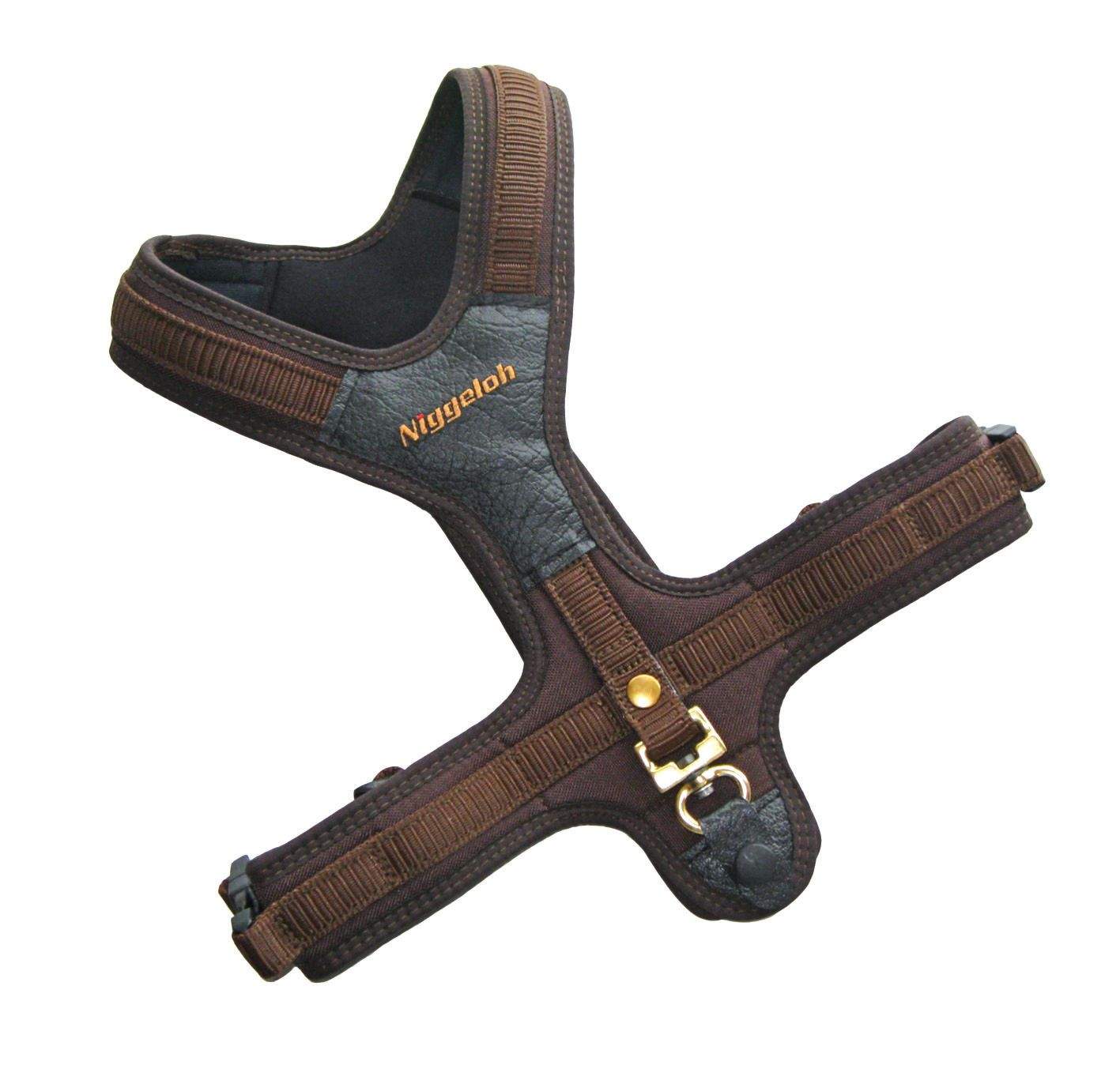 Harnais Néoprène Marron Niggeloh, Marron, MADE IN CHASSE - Equipements de chasse