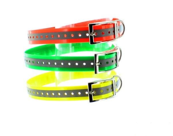 Collier Polyuréthane réfléchissant CaniHunt Xtreme - 65 cm, Multicolore, MADE IN CHASSE - Equipements de chasse