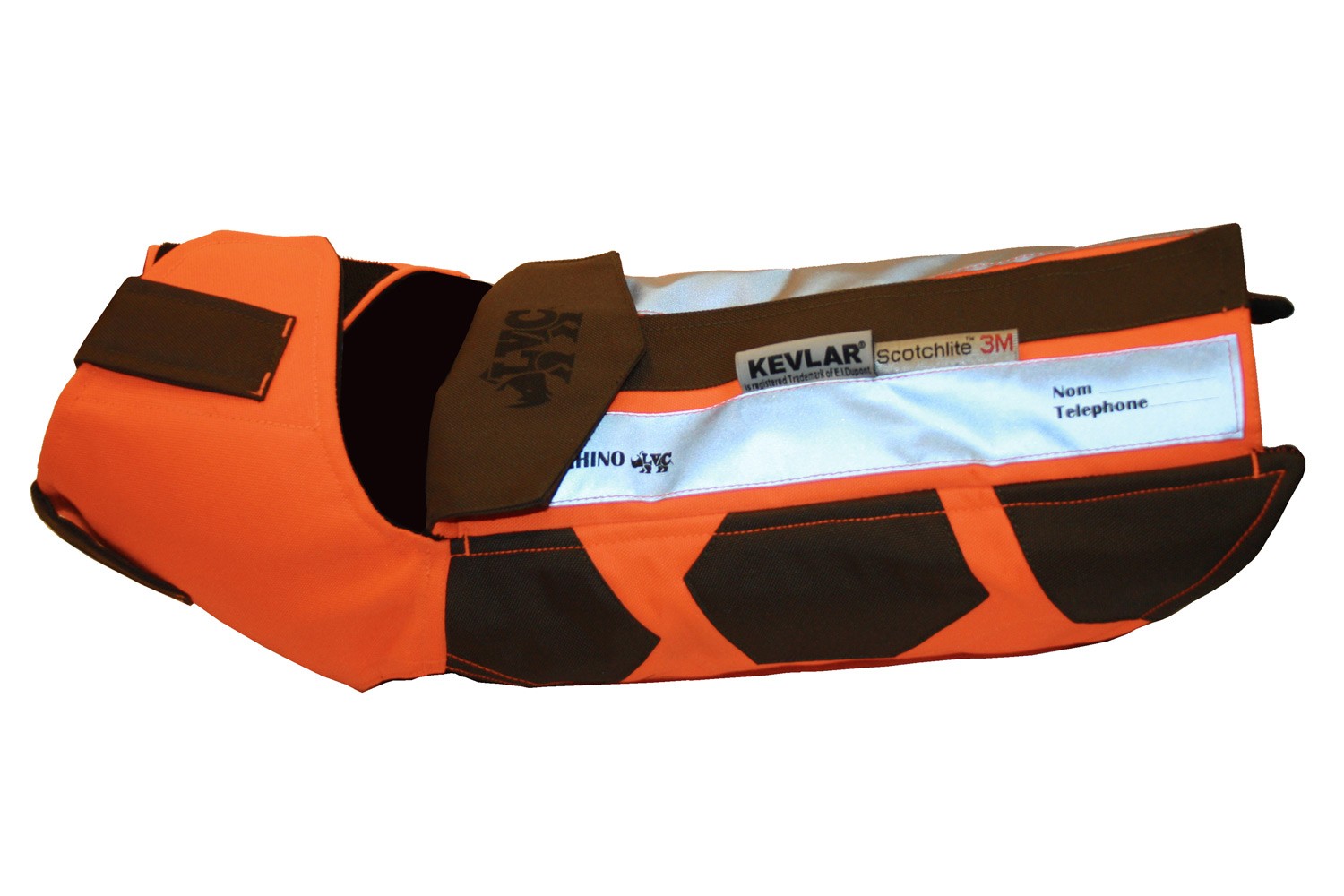 Gilet de protection pour chien Verney-Carron Rhino Dog Evo, Orange, MADE IN CHASSE - Equipements de chasse
