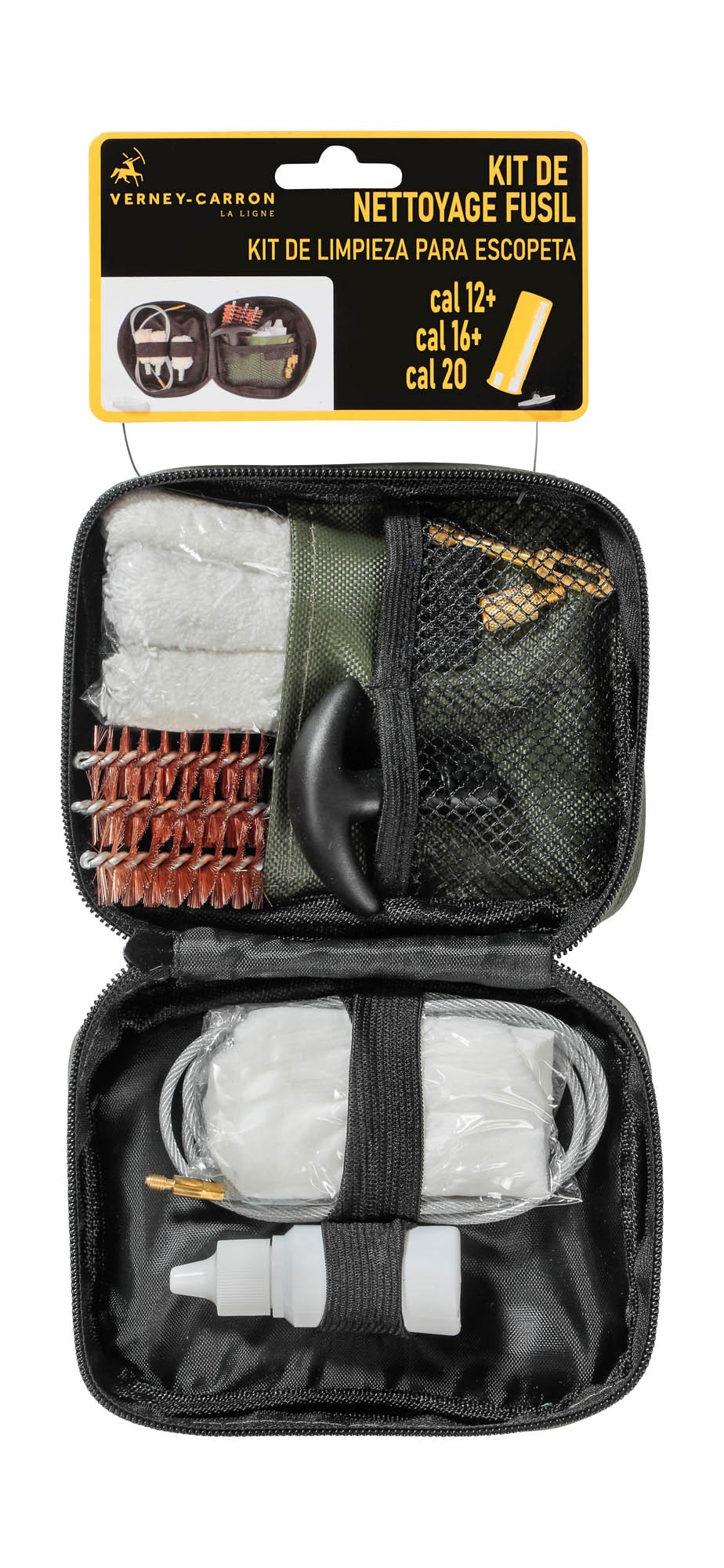 Trousse de nettoyage câble ProHunt pour fusil, MADE IN CHASSE - Equipements de chasse