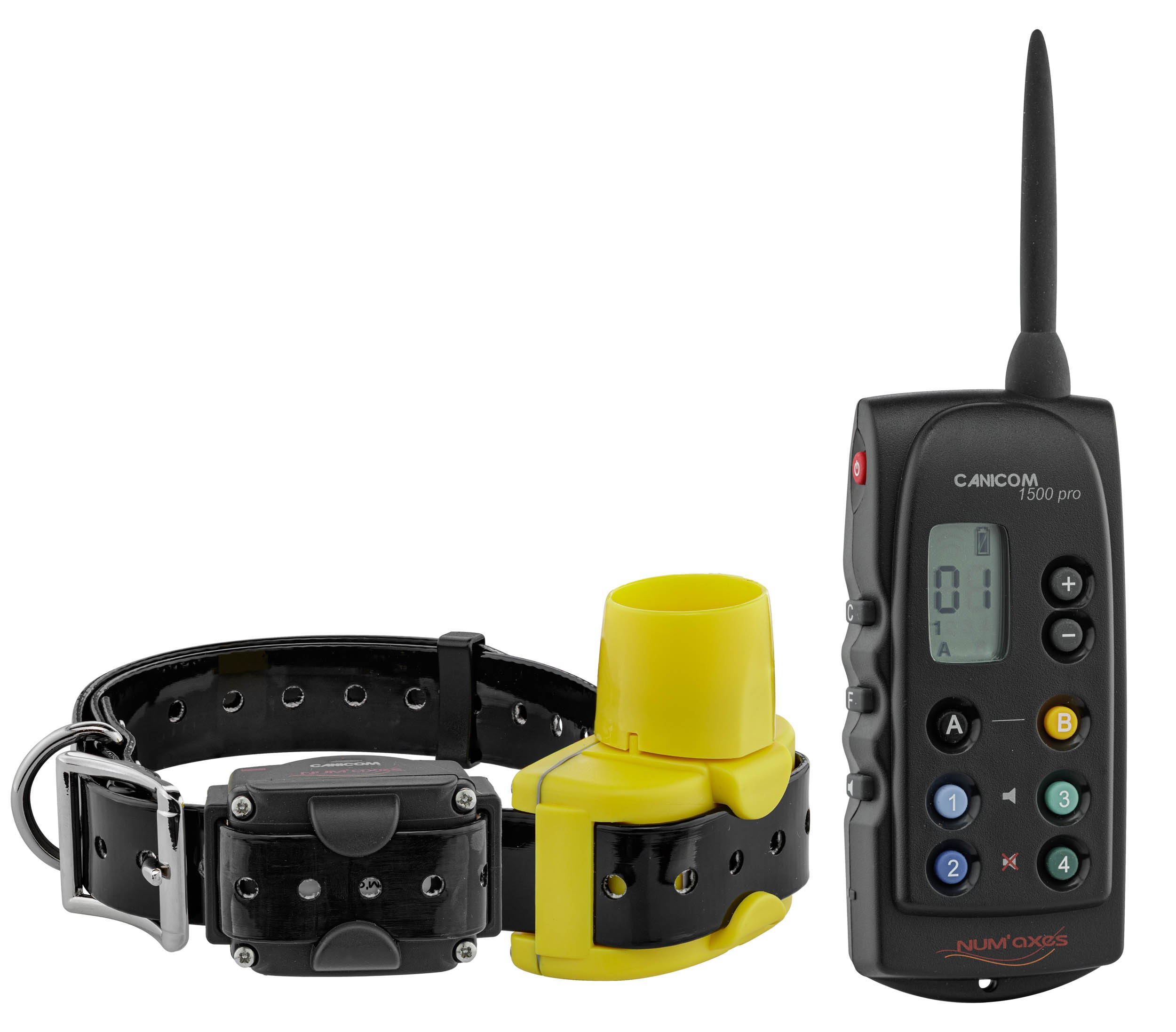 Pack collier de dressage Canicom 1500 Pro + beeper Canibeep Radio, MADE IN CHASSE - Equipements de chasse