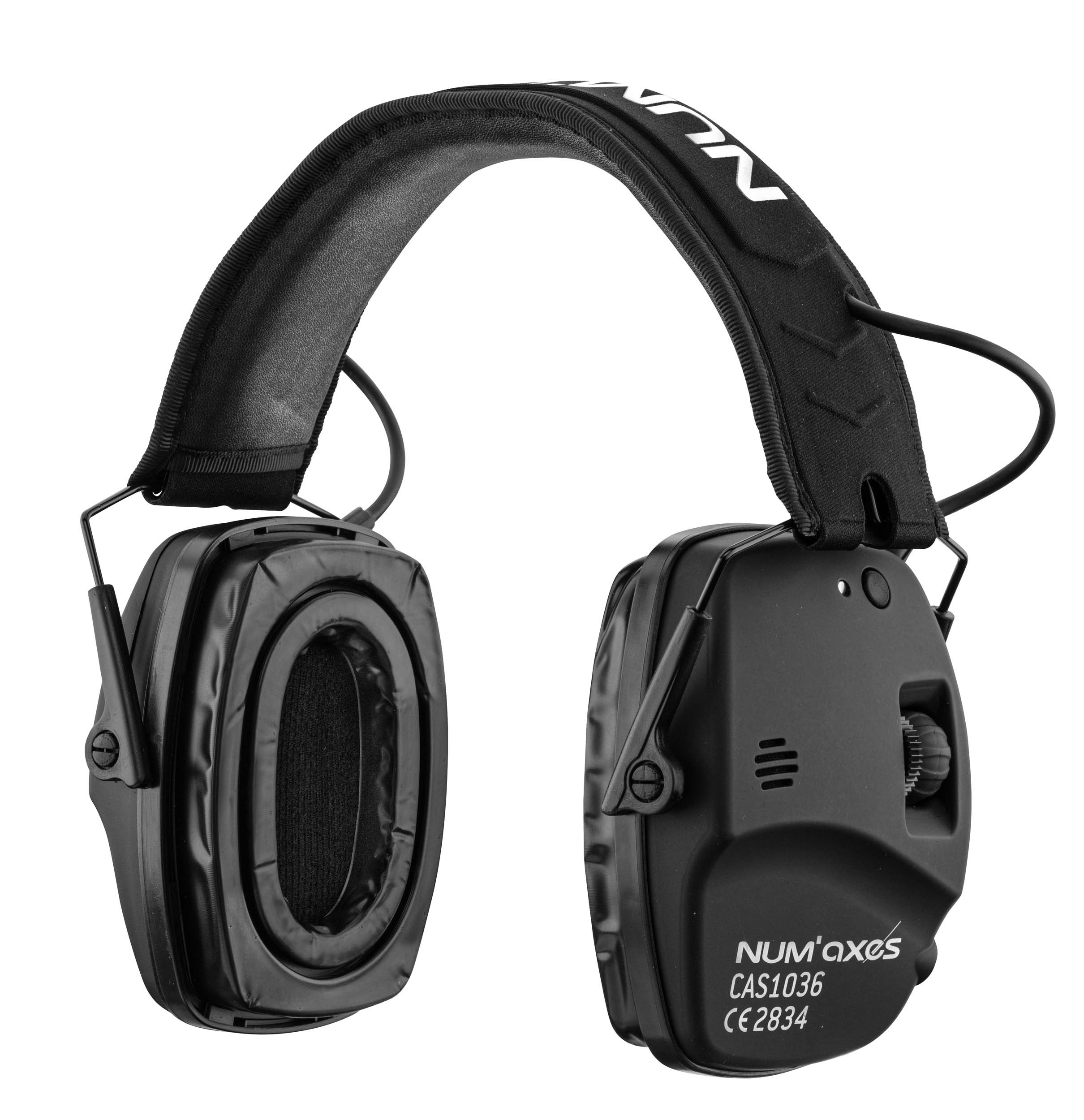 Casque antibruit électronique Num'Axes CAS1036 Bluetooth, MADE IN CHASSE - Equipements de chasse