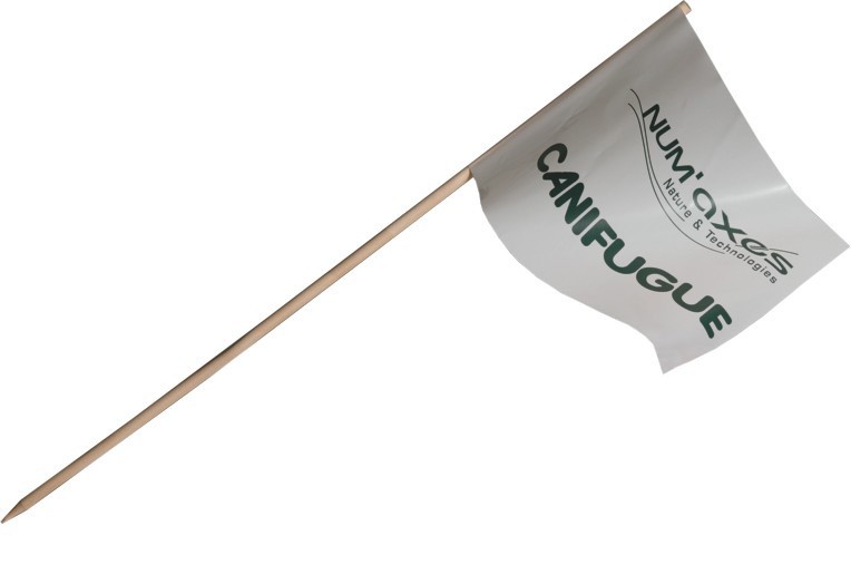 Set de 10 fanions pour clôtures Canifugue, MADE IN CHASSE - Equipements de chasse